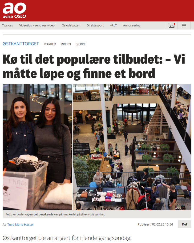 Faksimile fra Avisa Oslo